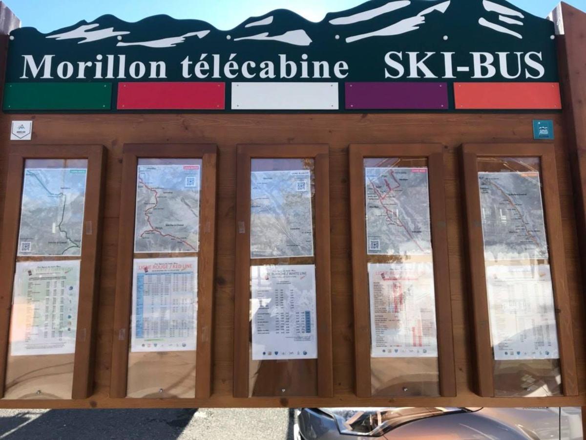 Chalet Alliance Entre Calme Et Plaisir Βίλα Morillon Εξωτερικό φωτογραφία